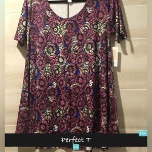 NWT LuLaRoe Perfect Tee XS